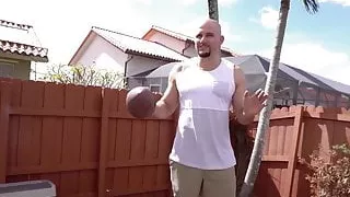 Busty chick sucks off and bounces on big dick like a pro