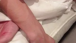 Not my sister Jane, pinching her nipples