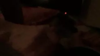 Wife give oily handjob