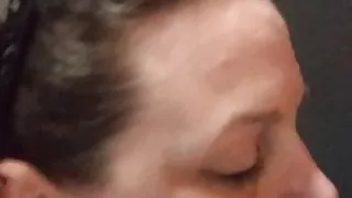 White speed head sucking my dick