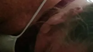 Bbw redhead sucks bbc