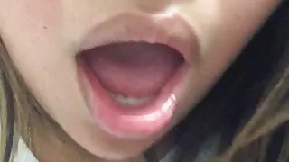 Latina Moaning Her Boyfriends Name
