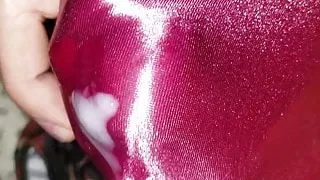 BH, Sperma, Schwuler Sex, Satin