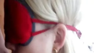 My 18yo GF learning to suck ( first time )  part 1 of 5