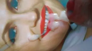 Cumshot for Mirela face