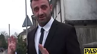 Scarla Swallows swallows cum after punishing anal sex