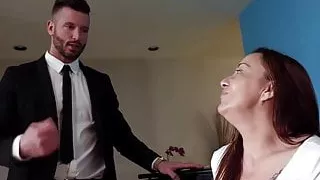 Long hair girl stepdaugther total hard fuck at flat