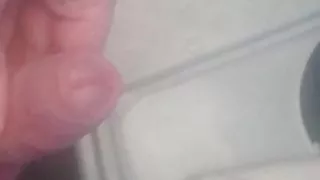 Cum in the biotoilet