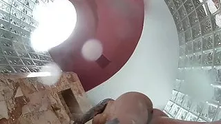 Shower BTS Fun With Christy & Dahlia