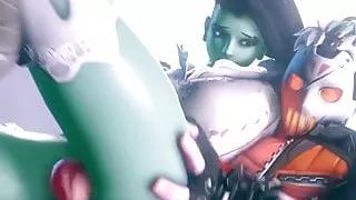 Stunning Sombra gets pussy hammering from big dick