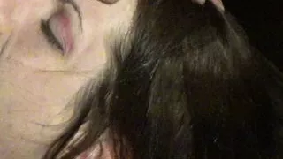 amateur brunette wife gets fucked and eats bbc cum