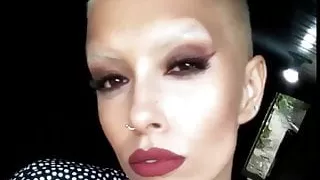 AMBER BLOOND - buceta e cuzinho no mexe a raba querendo fode