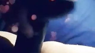 my cuck boyfriend helps me cum the only way he can (BBC Toy)