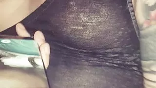 Echter hausgemachter interracial Fick und sie macht ihn fertig