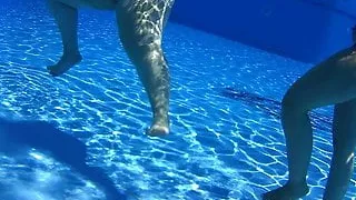 nice legs in the pool