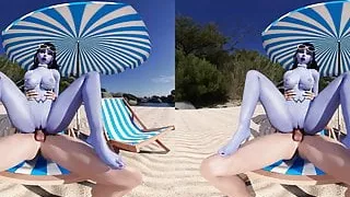 Widowmakers Beach Fun - virtual reality porn videos