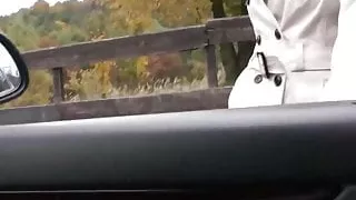 Euro street lady pounded and filmed by happy customer