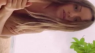 Alexandra Stan and the beach