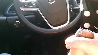 Blassen im Auto geil