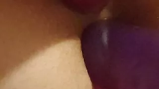 Double penetration dildos gaping