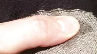 Hannah's worn tights (gusset)