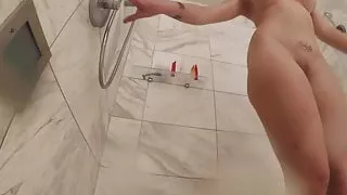 Crazy Clown Leya takes her aggressions out on her pussy