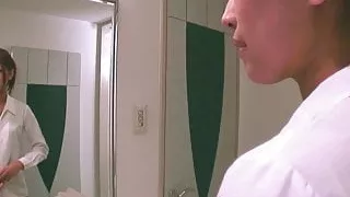 Japanese couple record themselves fucking in a hotel room
