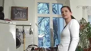 In der Kueche meinen Freund abgemolken