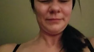 amateur wife cowgirl orgasm in lingerie