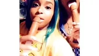 Queen Envi with girlfriend long nails