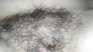 Stretching my loose pussy with a dildo