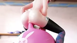 Sexy ass Overwatch heroes get pussy drilled compilation