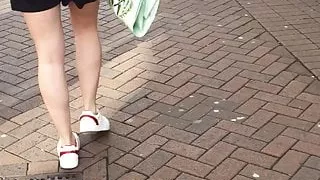 Hot legs in shorts