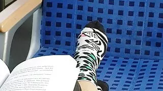 Nice socks on train 2