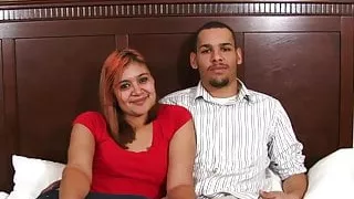 Amazing babe loves to ride a hard staff