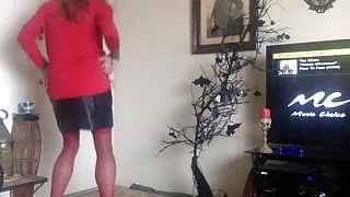 dancing pantyhose fetish fool