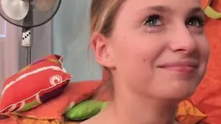 Innocent teen subjected to hard face fucking.