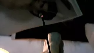 Wyatt Blaze raucht vor der cumshot-induzierenden Masturbation