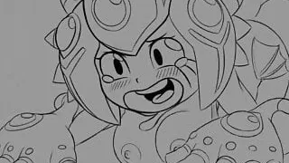 Ranamon enjoying her Anal destruction