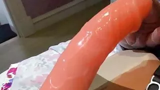 Kitty prepares her weapon