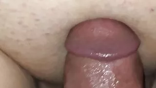 Wife enjoying a fat dick