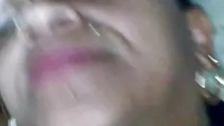 Granny love dildo playing in her fat wet juicy pussy