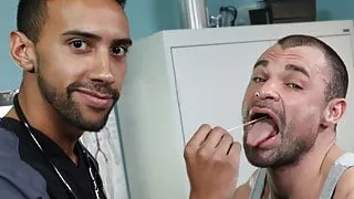 Testing the gag reflex