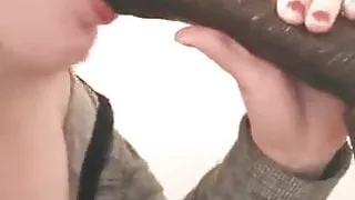 my slave training with dildo