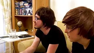 Breasty Bimbo Fucked and Facialized