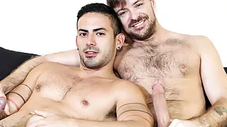 Bareback gay sex with handsome guys
