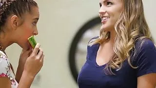 Perverted bitch mouth fucked by her guy