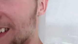 GayCastings Bearded newcomer fucked with facial