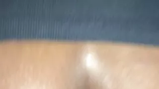 Eating ebony stranger pussy