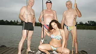 Old step dads fucking and pissing on cute daughter